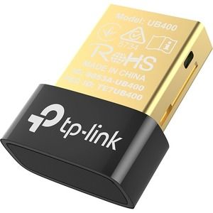 Photo 1 of TP-Link UB400 USB 2.0 Bluetooth Adapter for PC, Bluetooth 4.0 Dongle Receiver, Plug & Play