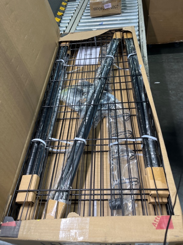 Photo 1 of VIPEK V12 Heavy Duty Rolling Garment Rack 3 Tiers Adjustable Wire Shelving Clothes Rack with Double Rods and Side Hooks, Freestanding Wardrobe Storage Rack Metal Clothing Rack, Black V12 Black