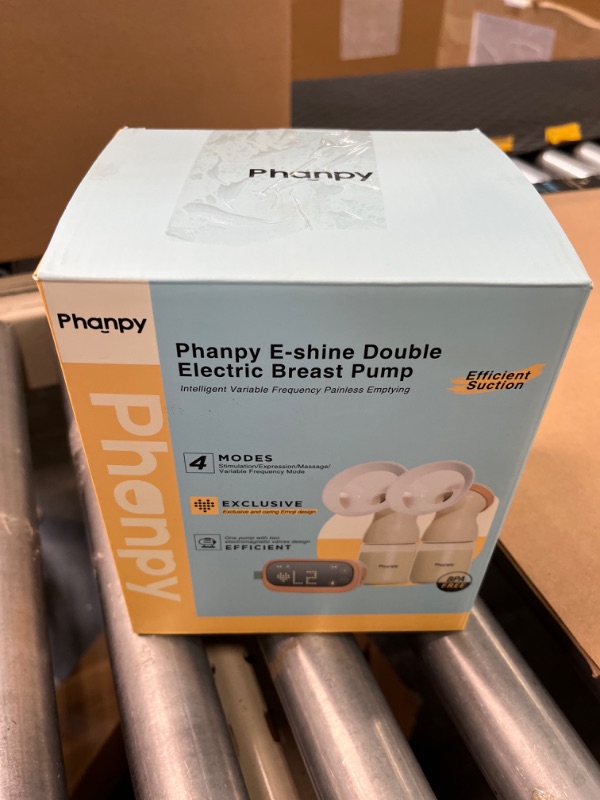 Photo 2 of ****USED*** E-Shine Double Electric Breast Pump 4 Modes 8 Gears High Performance Touch Screen, 20/24/28 mm Flange and Insert Included