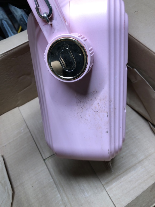 Photo 5 of ***Parts only no returns*** JYX Karaoke Machine with 2 Wireless Mics,Pink Karaoke Speaker with Treble/Bass Adjustment,Bluetooth Speaker PA System with Vocal Cut,8 Sound Effects,Support TWS/REC/BT/USB/SD/AUX for Party,Livestream
