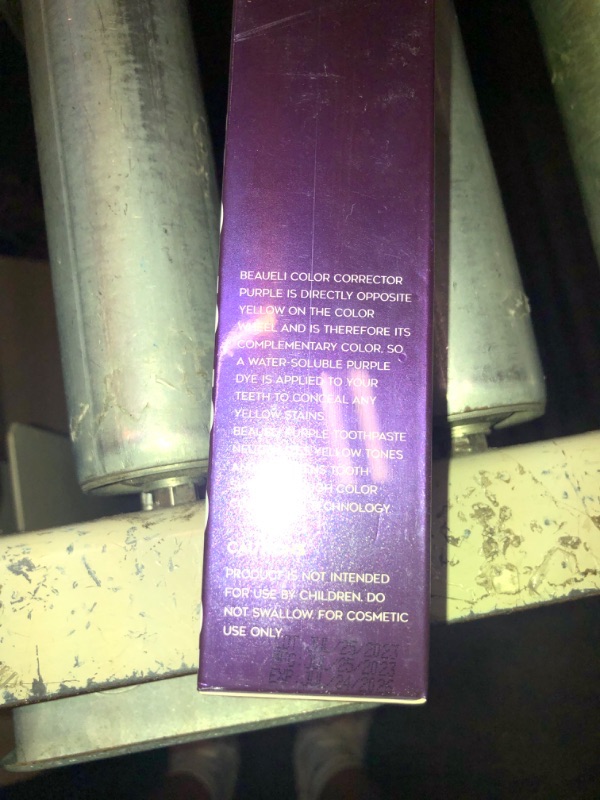 Photo 3 of ***USED** Purple Toothpaste for Teeth Whitening, Purple Teeth Whitening Toothpaste, Purple Whitening Toothpaste for Adults, Teeth Whitening Purple Toothpaste, Teeth Whitening Purple 30ml