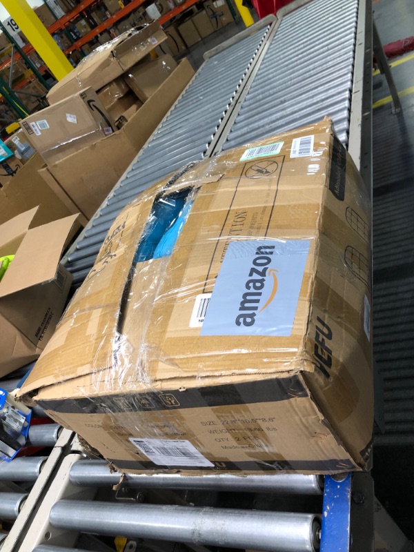 Photo 1 of YEFU Adirondack Chair Cushion, Rocking Chair Cushions High Back, Thickened Patio Chair Pad for Indoor and Outdoor, 49x20x5 Inch, Blue, Adirondack Chair Cushions Set of 2 2-Piece Adirondack Chair Cushion Blue