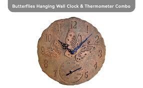 Photo 1 of  Classic Round Face Indoor/Outdoor Garden Wall Clock Roman Numeral Sundial