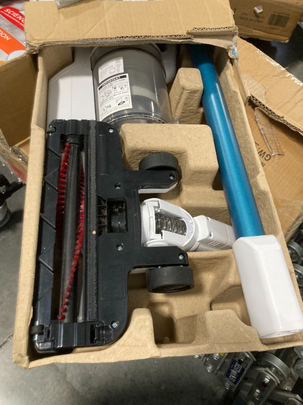 Photo 5 of ***USED*** PARTS ONLY***Eureka NEC280TL RapidClean Pro Cordless Cleaner for Hard Floors, Lightweight Vacuum LED Headlights, Convenient Stick and Handheld Vac, White
***CHARGER AND ACCESSORIES NOT INCLUDED***