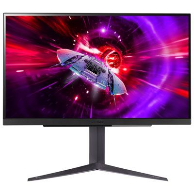 Photo 1 of ****USED*** LG - UltraGear 27" IPS QHD 1-ms FreeSync and G-SYNC Compatible Monitor with HDR (Display Port, HDMI) - Black