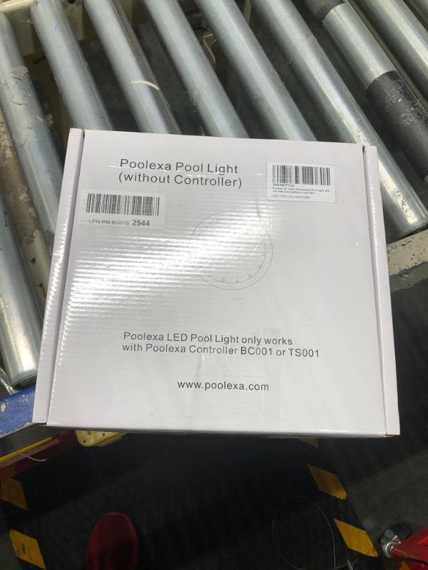 Photo 3 of ****NON FUNCTIONAL//SOLD AS PARTS ALL SALES FINAL**** 
SS10100 10 Inch Large LED Multicolor Inground Pool Light with 100 Foot Cord for Wet Niche (without Controller) 5) 100 Foot Cord w/o Controller