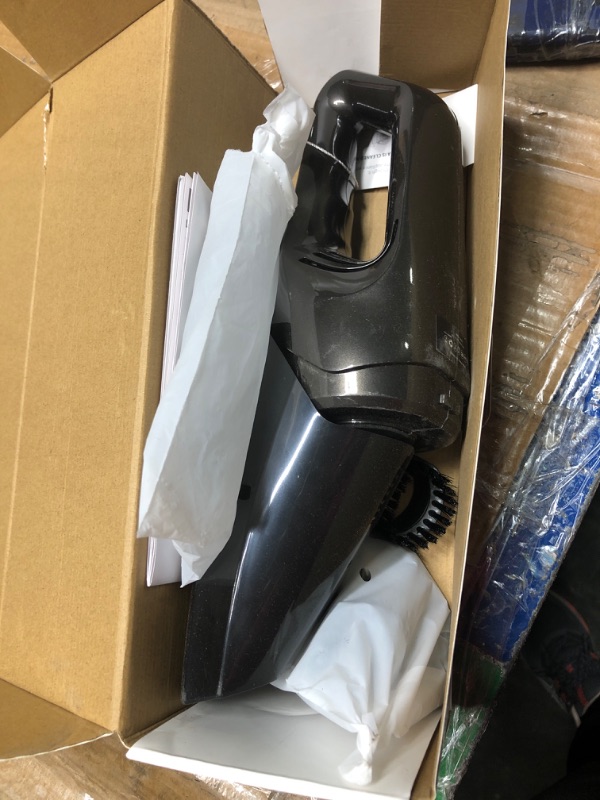 Photo 2 of ***USED***TANYO Handheld Car Vacuum Cordless, Portable Car Vacuum Cleaner with 120W Strong Suction Power and Stainless HEPA Filter, Rechargeable Mini Hand Held Vacuum Cleaner for Home, Office, Car, Pet, Dust Mixed Color-bd