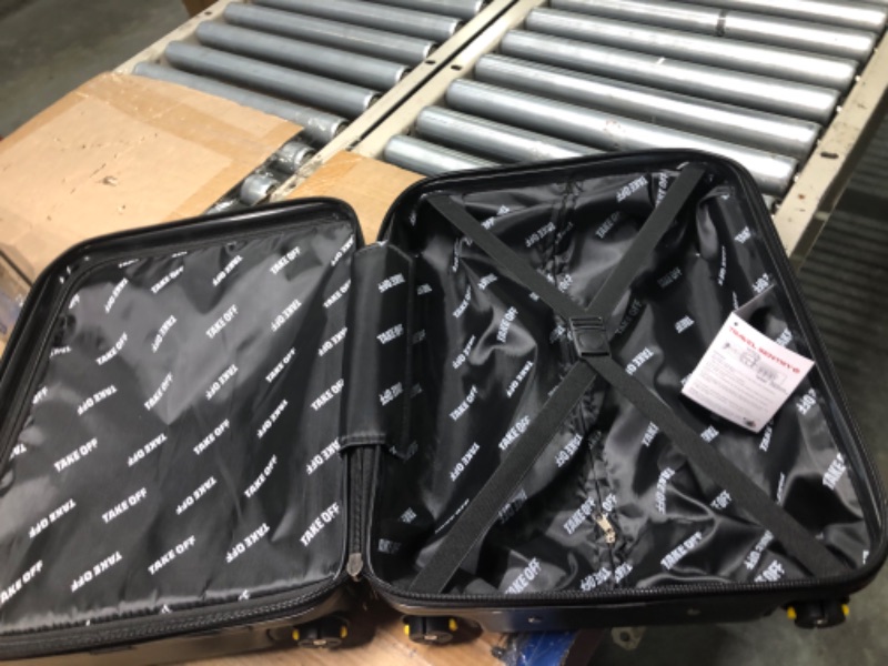 Photo 5 of ****USED***18 Inch Personal Item Suitcase 2.0 with Removable Wheels Converts from Carry-On into Under the Seat Luggage and fits Airline Sizers 18x14x8 Inches 18 inch - 2.0 Black