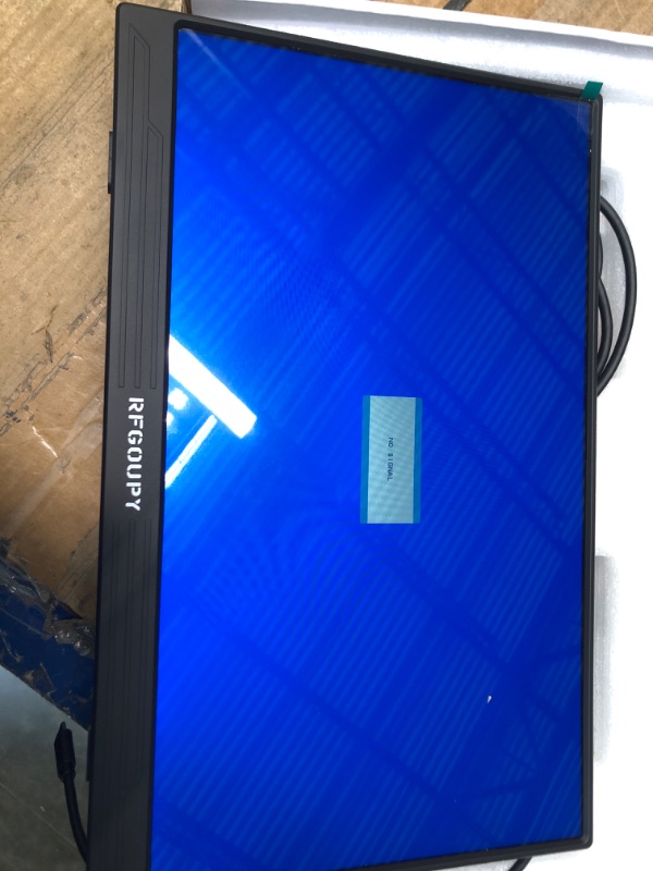 Photo 1 of Portable Monitor, 15.6 Inch 1080P FHD Portable Laptop Monitor USB C HDMI Travel Monitor, Ultra-Slim IPS Second Screen with Smart Cover, External Monitor for Laptop/PC/Mac/Gaming/Phone Black