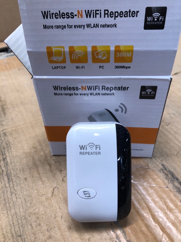 Photo 1 of 2024 WiFi Extender WiFi Range Extender, Wireless Internet Repeater, WiFi Extenders Signal Booster for Home Up to 5000 sq.ft and 45 Devices,1-Key Setup, Access Point, Alexa Compatible