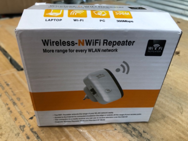 Photo 1 of 2024 WiFi Extender WiFi Range Extender, Wireless Internet Repeater, WiFi Extenders Signal Booster for Home Up to 5000 sq.ft and 45 Devices,1-Key Setup, Access Point, Alexa Compatible