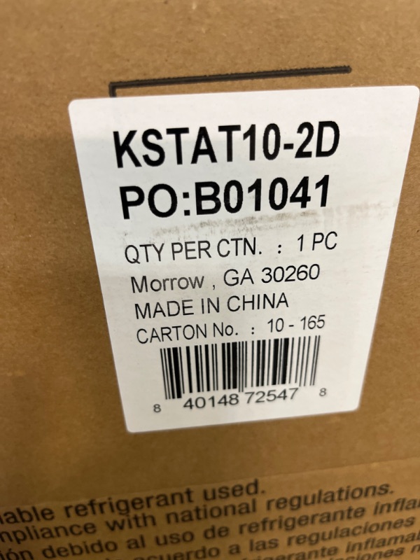 Photo 3 of ****USED***UNIT IS MAKING A LOUD NOISE*** Keystone 10,000 BTU Through the Wall Air Conditioner and Dehumidifier, 230V, Through the Wall AC Unit for Bedroom, Bathroom, Nursery, Small-Medium Sized Rooms up to 450 Sq.Ft., Quiet, High Efficiency Cool Only 230