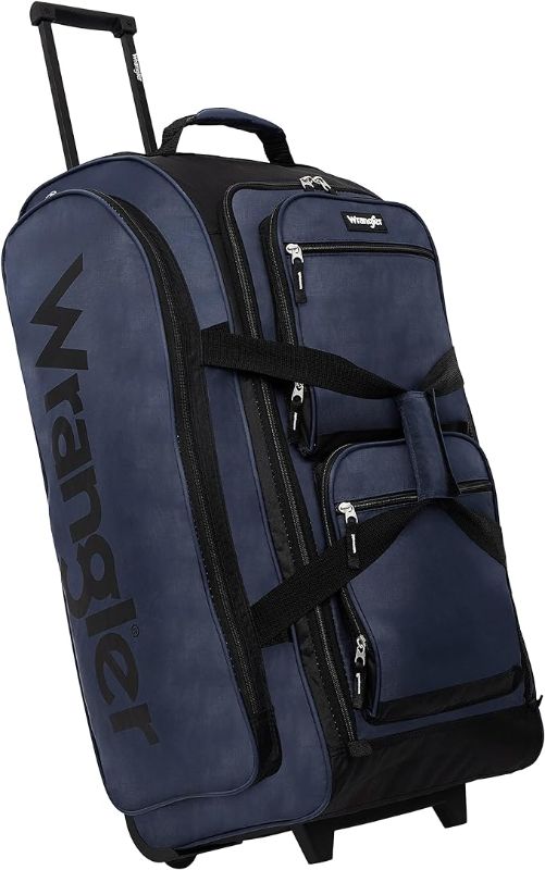Photo 1 of ****USED**SMALL TEAR AT THE BOTTOM***PLEASE SEE PHOTOS*** Wrangler 30" Wesley Rolling Duffel Bag
