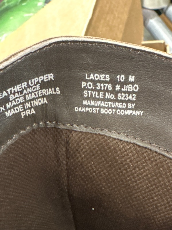 Photo 1 of ***Broken Strap*** Laredo Womens Maddie Embroidered Round Toe Casual Boots Mid Calf Low Heel 1-2" - Black
size 10 