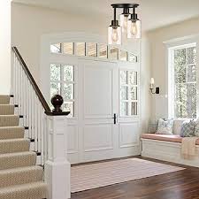 Photo 1 of  ROTTOGOON Semi Flush Mo...ount for Foyer Entryway