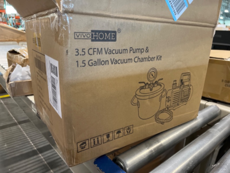 Photo 5 of  VIVO HOME ® 3.5 CFM Vacuum Pump & 1.5 Gallon Vacuum chamber kits