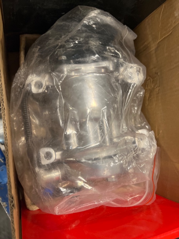 Photo 1 of A-Premium Air Conditioner AC Compressor with Clutch Compatible with Caterpillar, Freightliner, Kenworth, Mack, Peterbilt, Volvo Truck, For SD7H15 Compressor, w/2-Pin Connector, 6 Grooves