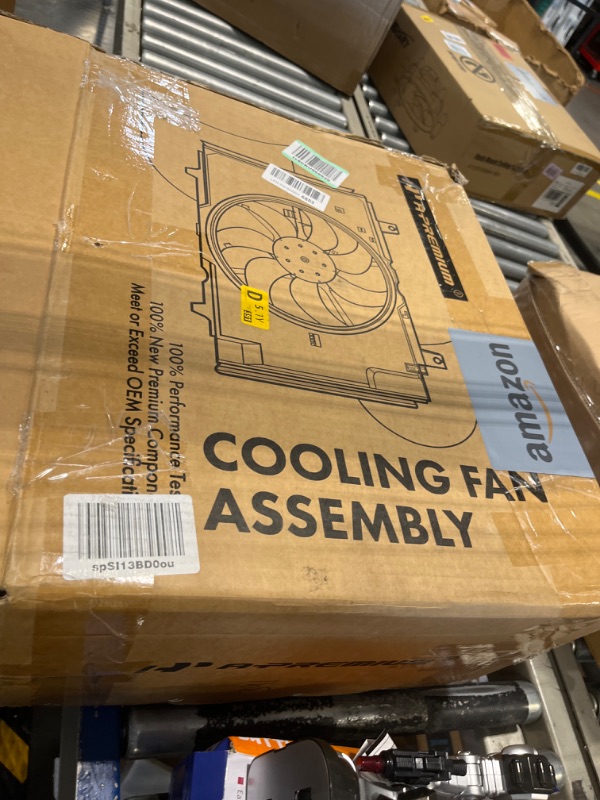 Photo 2 of ****USED*** A-Premium A/C Condenser Fan Assembly Compatible with Select Dodge Models - Ram 1500 2002-2008, Ram 2500 2003-2007, Ram 3500 2004-2007 - Replace# 5080647AB, 5103464AB