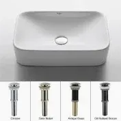 Photo 1 of \ bathivy 19" x 12" Rect...steel Sink for Bathroom