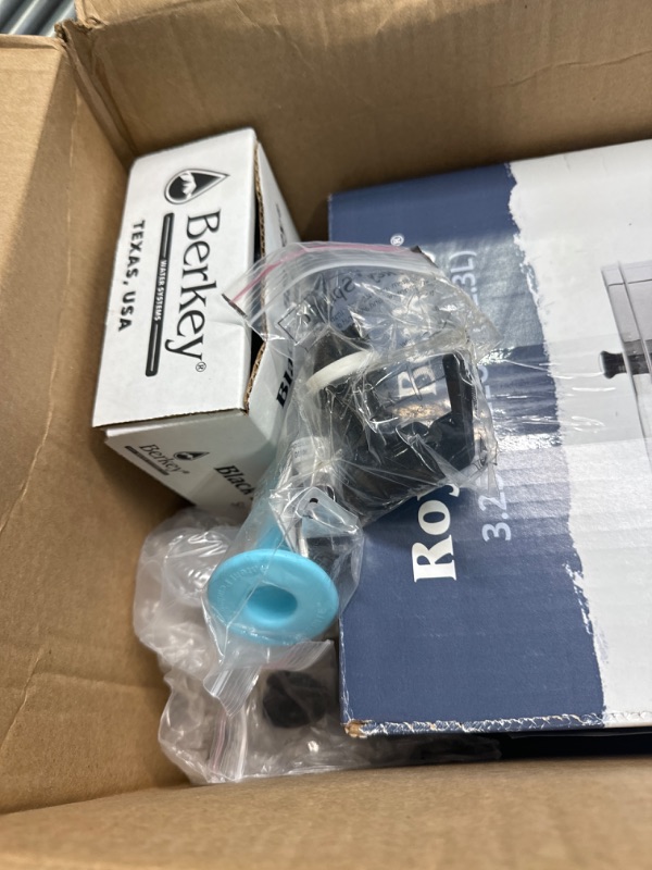 Photo 4 of Royal Berkey Gravity-Fed Stainless Steel Countertop Water Filter System 3.25 Gallon with 2 Authentic Black Berkey Elements BB9-2 Filters