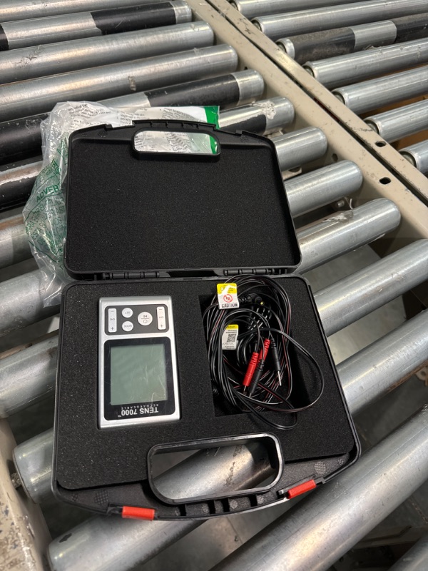 Photo 1 of TENS 7000 Rechargeable TENS Unit Muscle Stimulator and Pain Relief Device - Advanced TENS Machine for Effective Back Pain Relief, Nerve Pain Relief, Muscle Pain Relief
