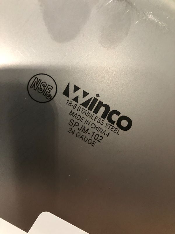 Photo 5 of **READ NOTES BEFORE PURCHASING ITEM** 
Winco 2 1/2-Inch Anti-Jamming Steam Pan, Full, 24-Gauge 2.5" Deep Heavy-Duty