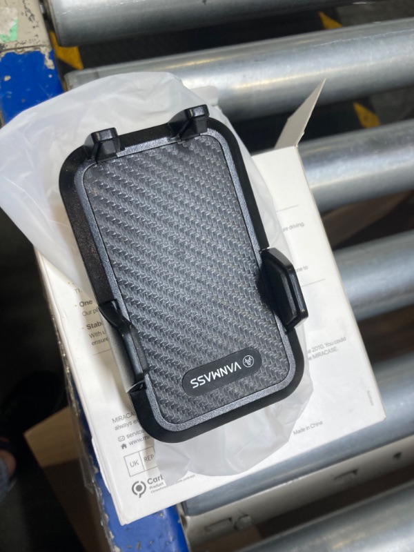 Photo 1 of ****USED*** Miracase 3-in-1 Cell Phone Holders for Your Car, Universal Car Phone Holder Mount for Dashboard Air Vent Windshield Compatible with iPhone 15 14 13 12 13 Pro Max Xs XR X, Galaxy Black