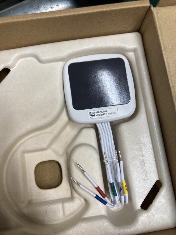 Photo 1 of ****USED***MISSING WIRE PLATE *** ecobee New Smart Thermostat Enhanced - Programmable Wifi Thermostat - Works with Siri, Alexa, Google Assistant - Energy Star Certified - Smart Home