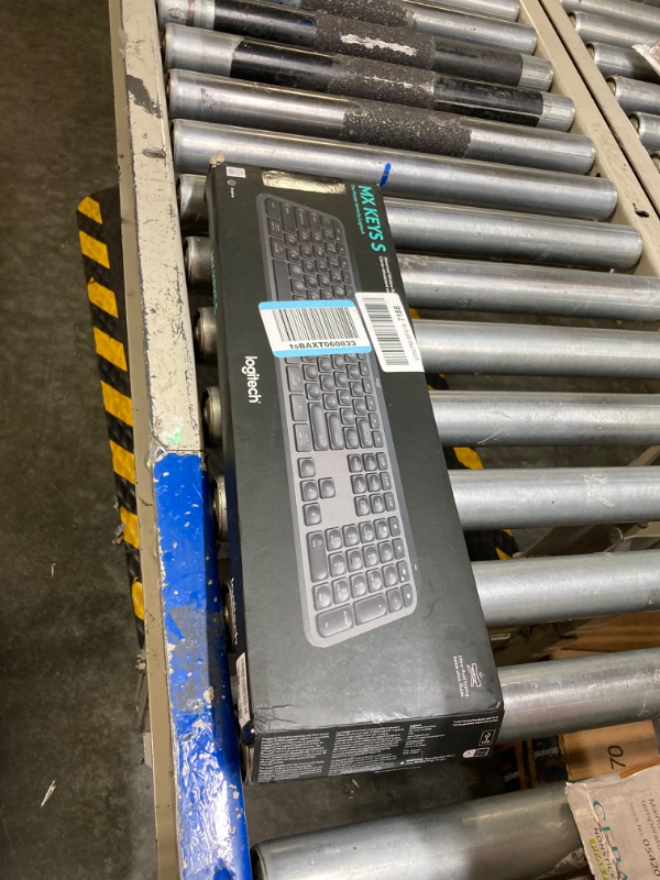 Photo 1 of Logitech MX Keys S Wireless Keyboard, Low Profile, Quiet Typing, Backlighting, Bluetooth, USB C Rechargeable for Windows PC, Linux, Chrome, Mac - Graphite - With Free Adobe Creative Cloud Subscription MX Keys S (NEW) Graphite