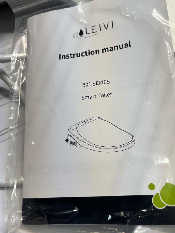 Photo 2 of ***AS IS / NO RETURNS -  FINAL SALE***
Smart Bidet Toilet Seat with Wireless Remote and Side Panel, Multiple Spray Modes, Adjustable Heated Seat, Warm Water and Air Dryer, Auto LED Nightlight, Elongated Silver Elongated