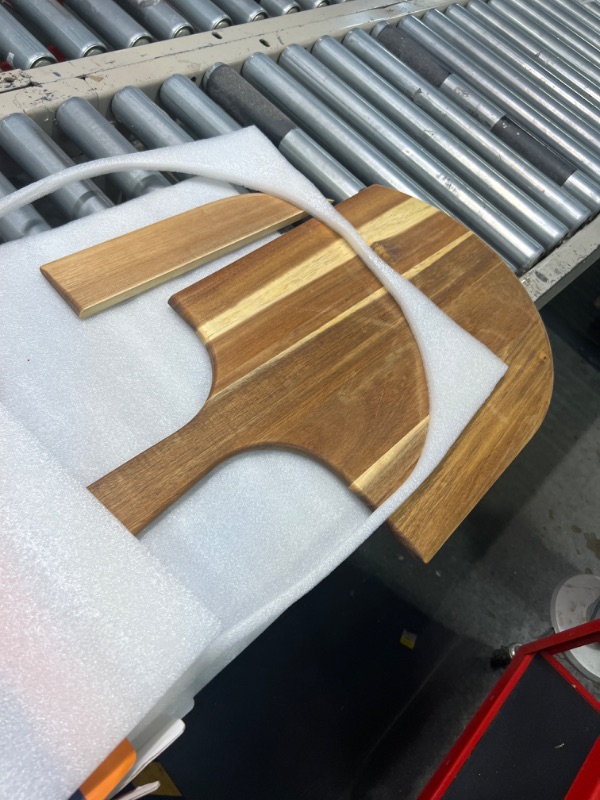 Photo 1 of 16" Wooden Pizza Peel by KitchenStar - Premium Acacia Wood Paddle Spatula for Oven, Large - Food Oil Processed Serving Board w Hanging Loop - Pizza Oven Accessories