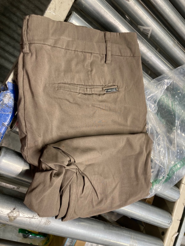 Photo 3 of ******product similar to the original photo*****Briggs New York Women's Super Stretch Millennium Welt Pocket Pull on Career Pant (Average & Short Length) 16 Plum 