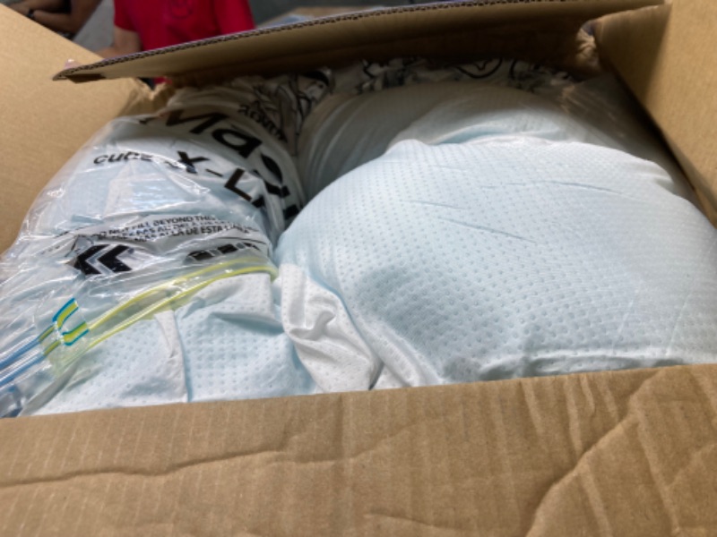 Photo 1 of 3 Inch Gel Memory Foam Mattress Topper Full size High Density Cooling Pad Pressure Relief Bed Topper (with Removable & Washable Bamboo Cover) Full 3 Inch White