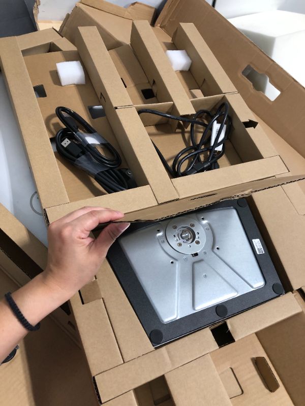 Photo 1 of ***Used item-- Clean before use
Damaged IF ANY-- Unknown***Dell UltraSharp U2722D 27" QHD 2560 x 1440 (2K) IPS, HDMI DisplayPort USB-C, VESA Tilt Swivel Pivot Height Adjust LED Backlight Monitor
