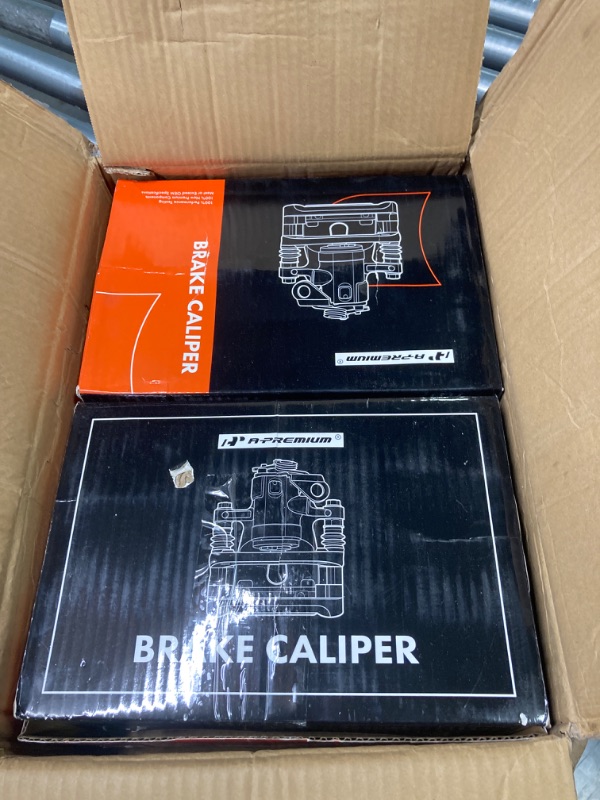 Photo 7 of A-Premium Disc Brake Caliper Assembly with Bracket Compatible with Select Ford Models - E-150 E-250 E-350 Econoline Club Wagon Super Duty - Rear Driver and Passenger Side, 2-PC Set Rear Passenger and Driver