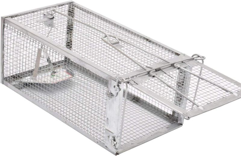 Photo 1 of " NEW FACTORY SEALED"
Kensizer Humane Rat Trap, Chipmunk Rodent Trap That Work for Indoor and Outdoor Small Animal - Mouse Voles Hamsters Live Cage Catch and Release 1-Pack