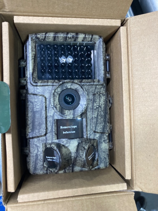 Photo 1 of WiFi Trail Camera, 4k 60MP Game Camera with Night Vision Ip66 Waterproof 130°Wide Angle 0.1s Trigger Speed,Suitable for Outdoor Wildlife Detection, Monitoring Home Security Green