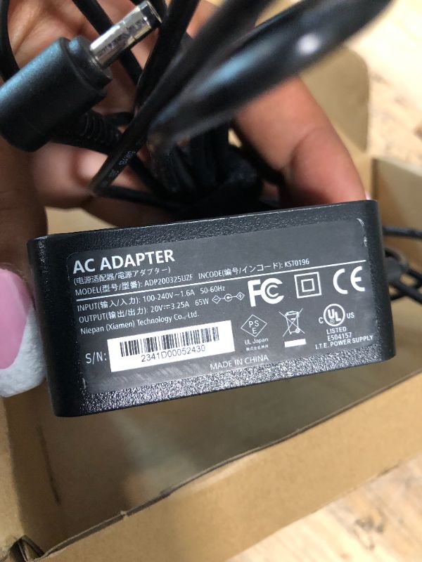 Photo 3 of 65W 45W USB C Laptop Charger for HP,Lenovo Thinkpad Yoga,Dell,Asus,Acer,Samsung Chromebook Charger Fast Charging Type C Laptop Charger AC Adapter Power Cord Supply