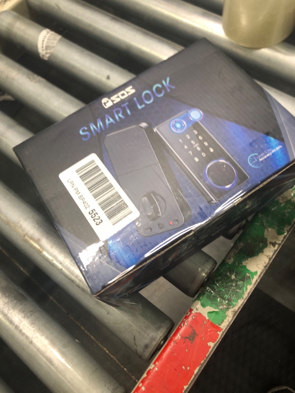 Photo 2 of *** not functional sold for parts*** Keyless Entry Door Lock with Keypad - Fingerprint Door Lock - Smart Locks for Front Door - Electronic Keypad Smart Deadbolt Lock - Biometric Smart Digital Door Lock with Code -Auto Lock 1
