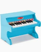 Photo 1 of ***USED** Melissa & Doug Learn-to-Play Piano With 25 Keys and Color-Coded Songbook - Blue