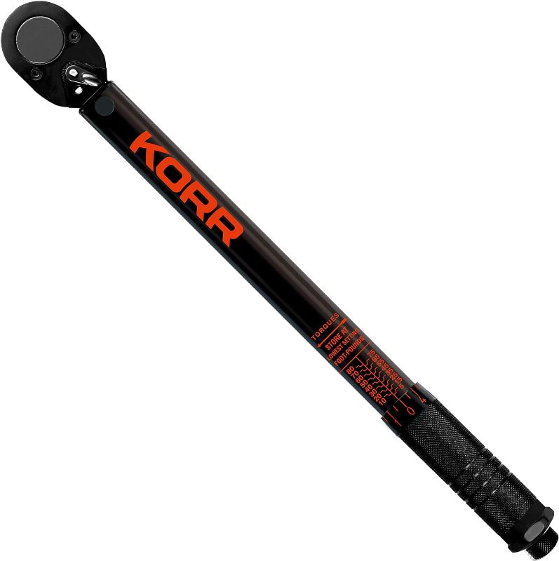 Photo 1 of ***(PARTS ONLY/ NO RETURNS OR REFUNDS) ***
KORR Tools KTW002 3/8-Inch Drive Click Torque Wrench (5-80 ft.-lb.)
