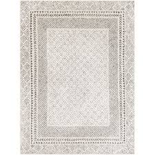 Photo 1 of **TRUCK PICKUP RECOMMENDED**
Bahar Machine Woven Global Rugs in Charcoal, Light Beige Rectangle 12' x 15'