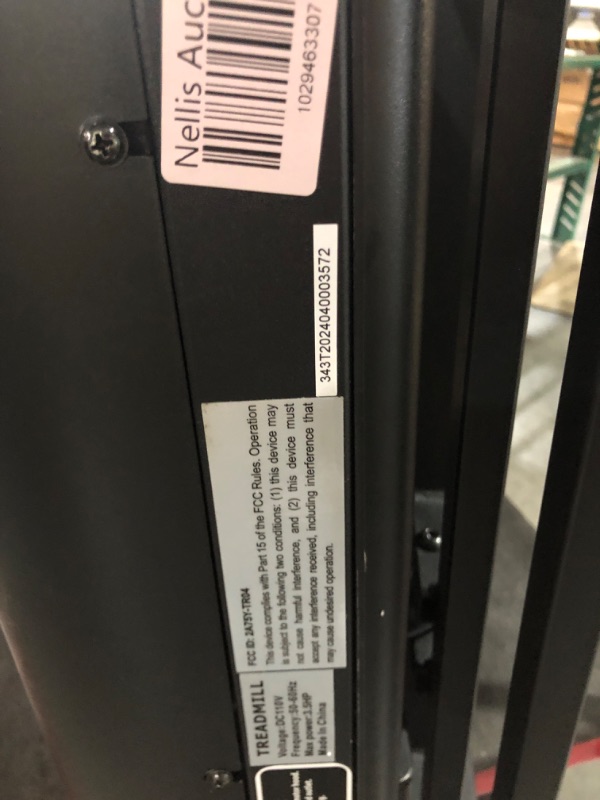 Photo 8 of **PARTS ONLY**NON REFUNDABLE**TRUCK OR TRAILER PICK UP ONLY**
TRUCK/TRAILER PICK UP ONLY* THERUN Incline Treadmill, Foldable Treadmills for Home 3.5HP Treadmill with 0-18% Auto Incline, 300 lbs Weight Capacity, 0.6-12MPH and Widen Running Belt, Bluetooth,