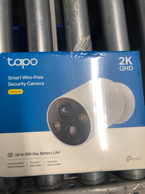 Photo 2 of (READ FULL POST) TP-Link Tapo C425 Smart Wire-Free Security Camera with Night Vision & Spotlights (2-Pack)