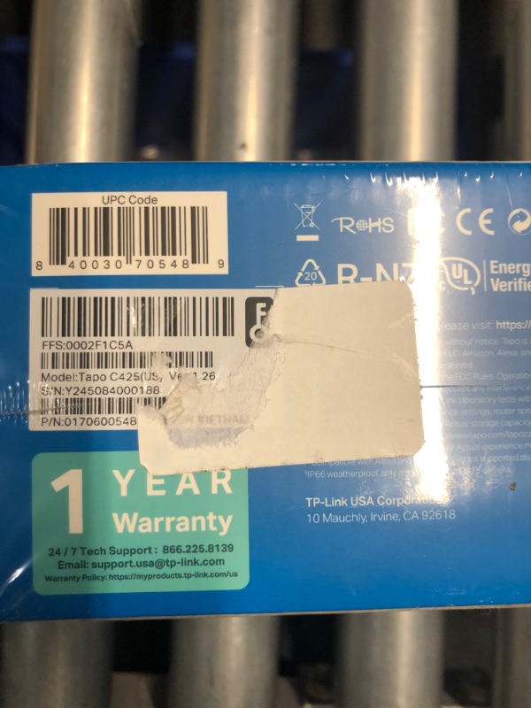 Photo 3 of (READ FULL POST) TP-Link Tapo C425 Smart Wire-Free Security Camera with Night Vision & Spotlights (2-Pack)