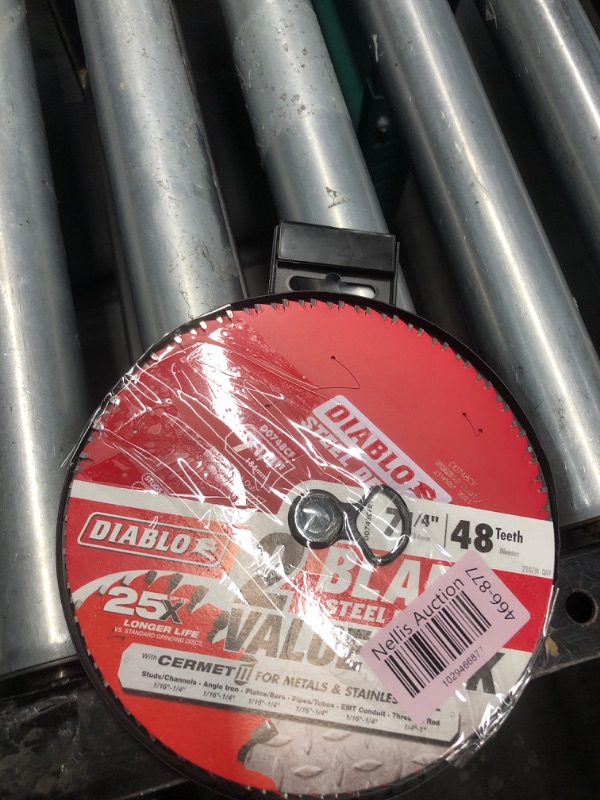 Photo 3 of ***STOCK PHOTO REFERENCE ONLY*** 
DIABLO 7-1/4in. x 48-Teeth Steel Demon Cermet II Saw Blade for Medium Metal (2 PACK)