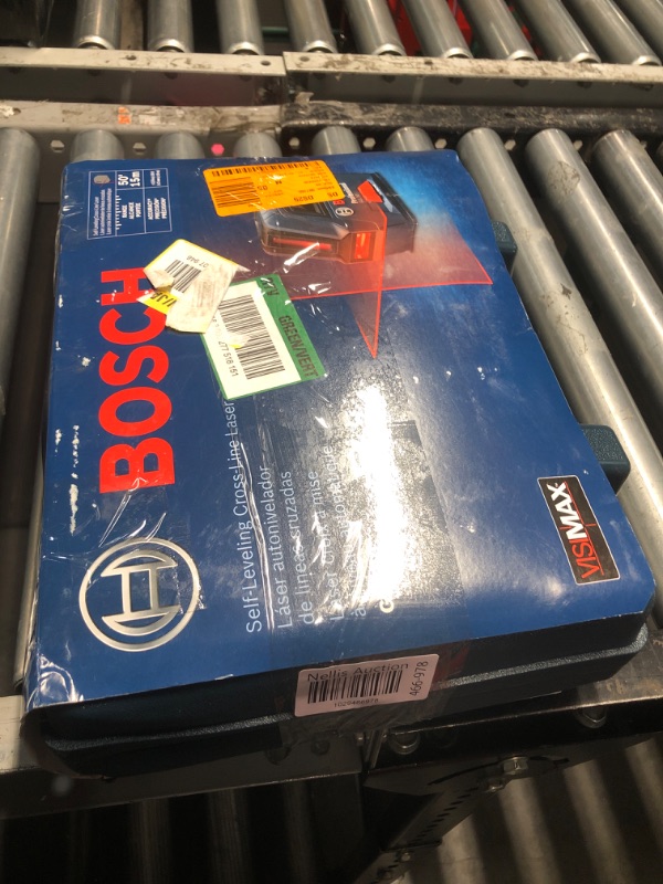 Photo 2 of ***USED - POWERS ON - UNABLE TO TEST FURTHER - LIKELY MISSING PARTS - SEE PICTURES***
BOSCH GLL50-RT Self-Leveling Cross-Line Laser (Renewed)