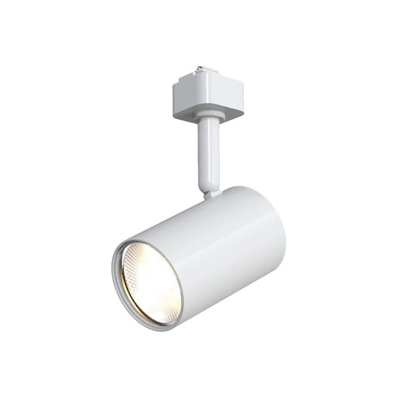 Photo 1 of (READ FULL POST) 1-Light White Integrated LED Linear Track Lighting Mini-Cylinder Step Head