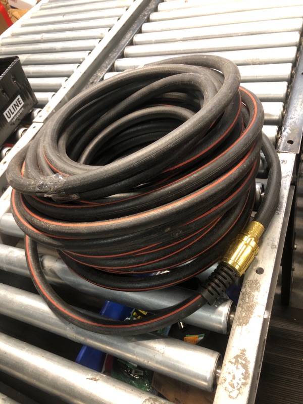 Photo 1 of **USED NOT ABLE TO TEST**Giraffe Tools Garden Hose 100ft x 5/8", Water Hose Heavy Duty, with Swivel Handle Lightweight, Flexible Hybrid Hose, Male Female Fittings