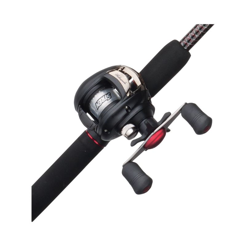 Photo 1 of ***STOCK PHOTO REFERENCE ONLY***MISSING TOP HALF OF ROD***Ugly Stik 6’6” GX2 Baitcast Fishing Rod and Reel Casting Combo
